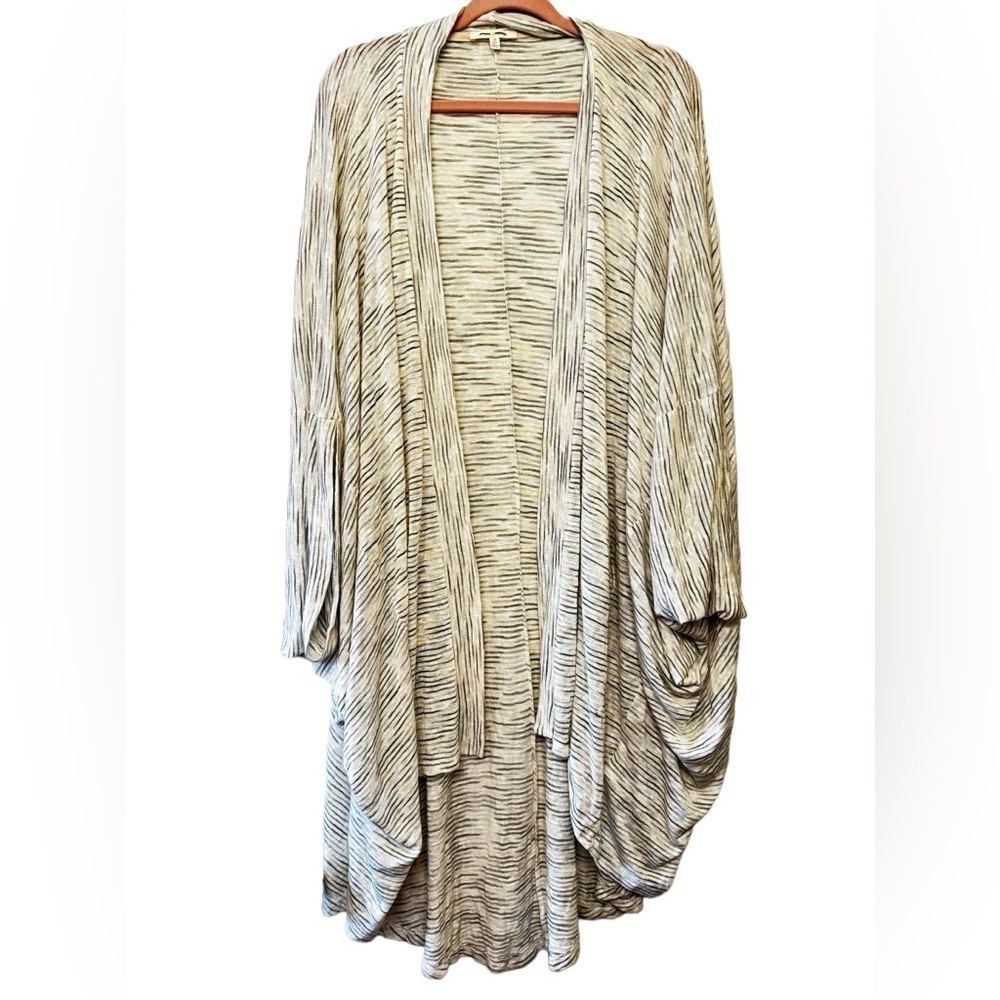 Anthropologie Pure Good Cascade Duster